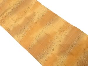 花更紗模様織り出し名古屋帯